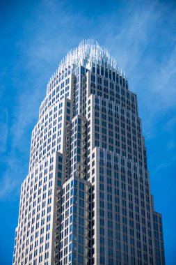 Charlotte north carolina şehir binaları manzarası