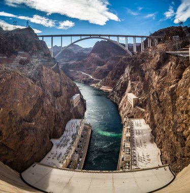 Hoover Barajı göl çayır arizona ve nevada göçebe