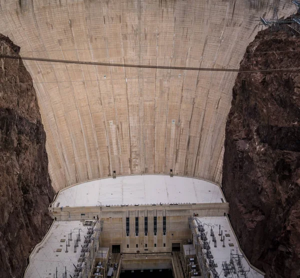 Scener Runt Hooverdammen Och Mike Callaghan Pat Tillman Memorial Bridge — Stockfoto