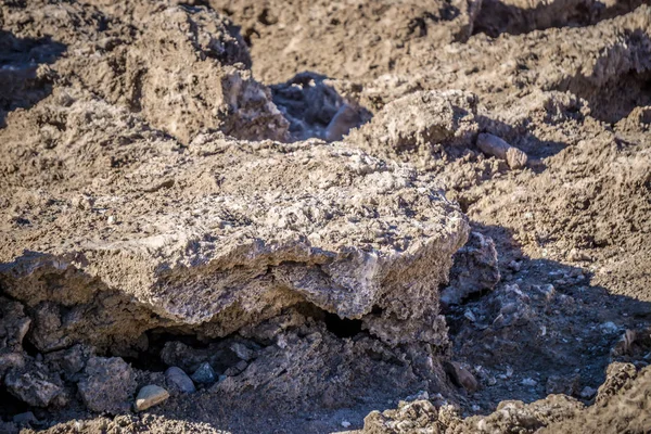 Diabólicos Campo Golf Muerte Valle Parque Nacional —  Fotos de Stock