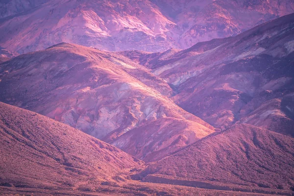 Conduciendo Por Parque Nacional Del Valle Muerte California — Foto de Stock