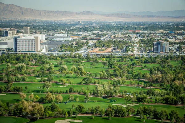 Las Vegas Golfbaan Resort Een Zonnige Dag — Stockfoto