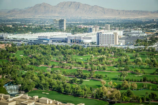 Las Vegas Golf Course Resort Sunny Day — Stock Photo, Image