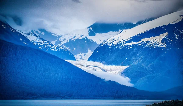 Alaskan Vasto Paisaje Durante Temporada Verano Junio — Foto de Stock