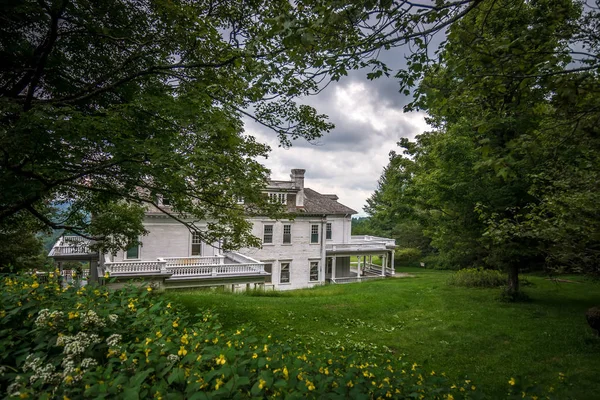 Musa Koni Manor Blue Ridge Parkway North Carolina Üzerinde — Stok fotoğraf