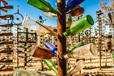 bottle tree ranch on route 66 california clipart
