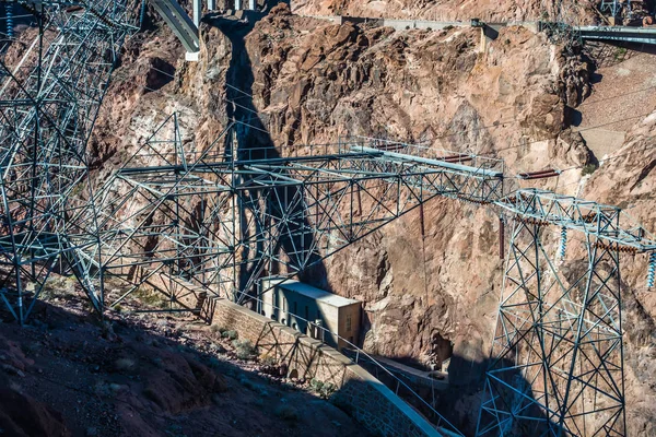 Staubsaugerdamm auf dem Lake Mead in Nevada und Arizona — Stockfoto