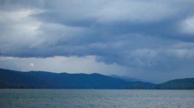 göl jocassee güney carolina bulutlu hava sahneleri