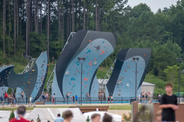 Narodowe centrum Whitewater w Północnej Karolinie — Zdjęcie stockowe