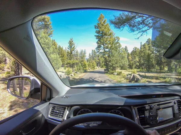 Roadtrip durch Grand Tetons und Yellowstone — Stockfoto