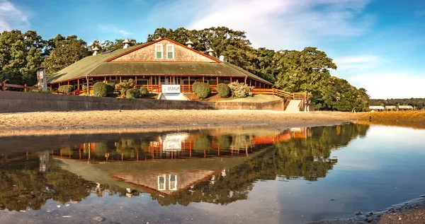 Goddard Memorial State Park we wschodniej Greenwich Rhode Island — Zdjęcie stockowe