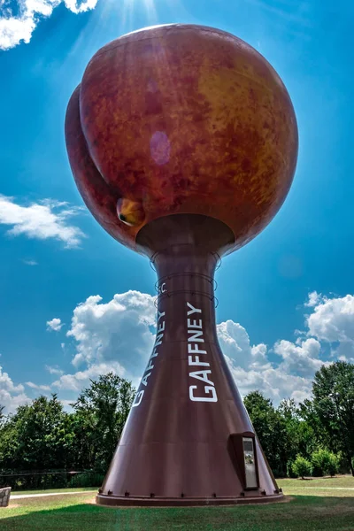 Gaffney Güney Carolina Daki Peachoid Şeftali Kulesi — Stok fotoğraf