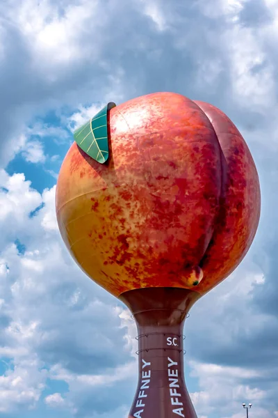 Gaffney Güney Carolina Daki Peachoid Şeftali Kulesi — Stok fotoğraf