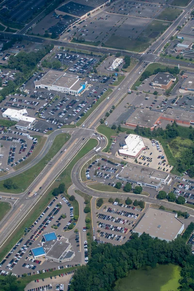 Luchtfoto Van Grote Amerikaanse Stad Minneapolis Minnesota — Stockfoto