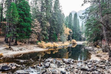 Yosemite Milli Parkı Sabahın erken saatlerinde