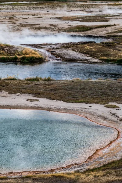 Grand Prismatic Spring Yellowstone National Park Wyoming — Stock Photo, Image