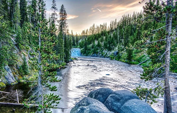 Grand Teton Parque Nacional Mañana Wyoming — Foto de Stock