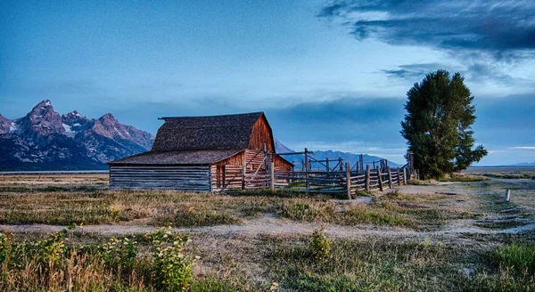 Grand Teton National Park Wyoming Temprano Mañana — Foto de Stock