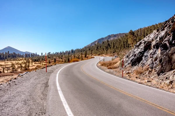 Τοπίο Κοντά Και Γύρω Από Tioga Περάσει Στα Βουνά Sierra — Φωτογραφία Αρχείου