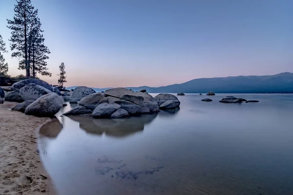 Красивые Пейзажи Сьерра Озере Тахо Калифорния — стоковое фото
