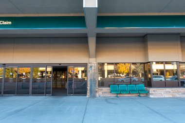 Kasım 'da Reno Nevada Havaalanı' ndaki sahneler