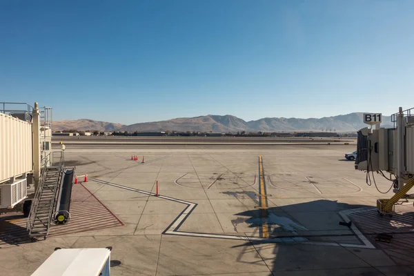 Scene Intorno All Aeroporto Reno Nevada Novembre — Foto Stock