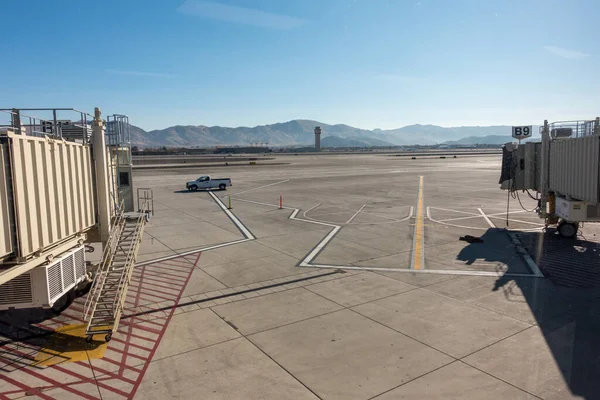 Scènes Rond Reno Nevada Luchthaven November — Stockfoto