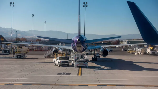 Scènes Rond Reno Nevada Luchthaven November — Stockfoto