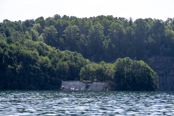 Prachtige Landschap Scènes Aan Het Meer Jocassee Zuid Carolina — Stockfoto