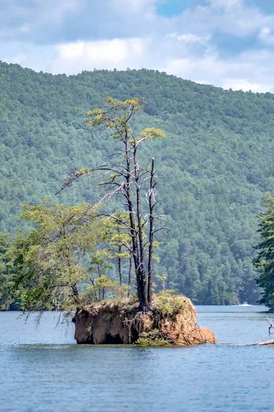 Krásná Krajina Scény Jezeře Jocassee Jižní Karolína — Stock fotografie