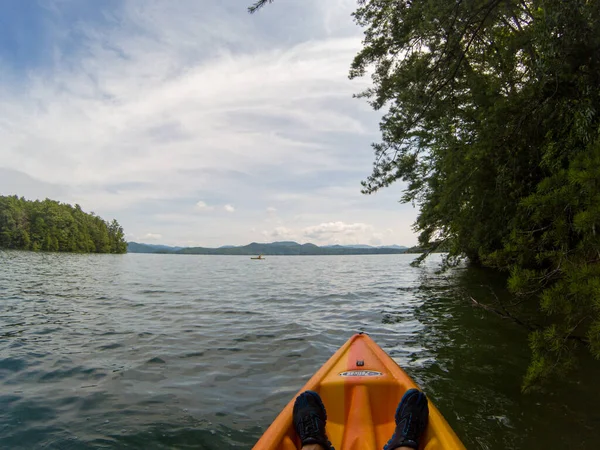 Nature Autour Carolina Sud Nord État Lac Jocassee Gorge — Photo