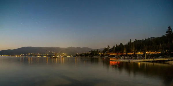 Lake Tahoe Sunset Landscape Nevada Side — Stock Photo, Image