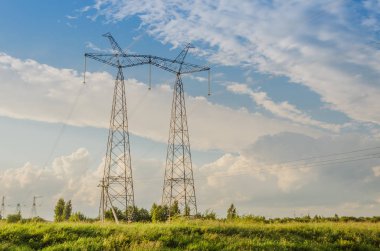 Elektro yüksek gerilim kuleleri/electro yüksek gerilim kuleleri sk arka planı