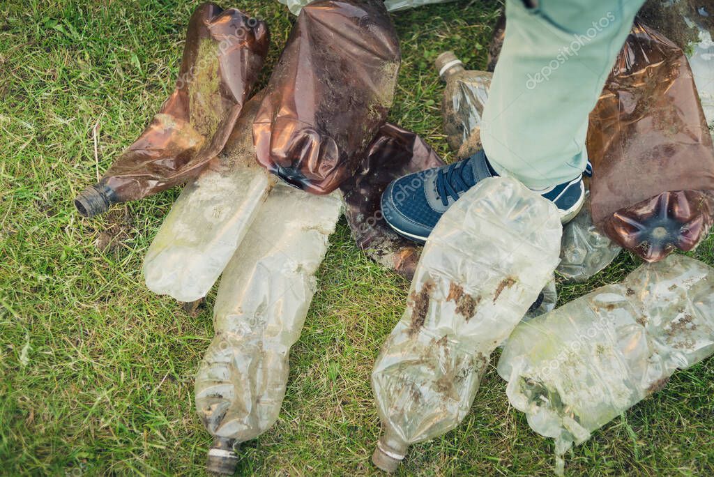 Male Feet Trampling