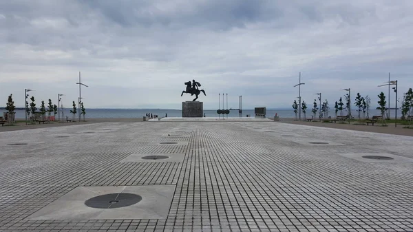 Greek Thessaloniki City View — Stock Photo, Image