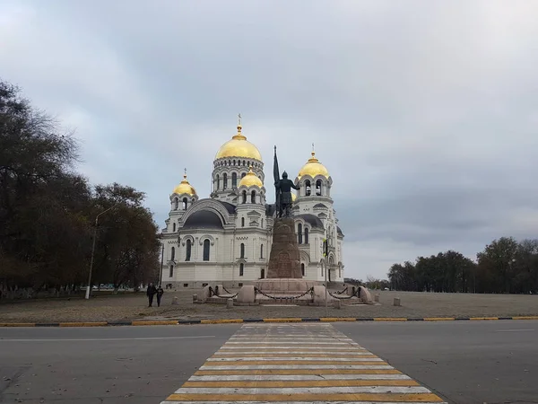 Russian Orthodox Cathedral View — Stock Photo, Image