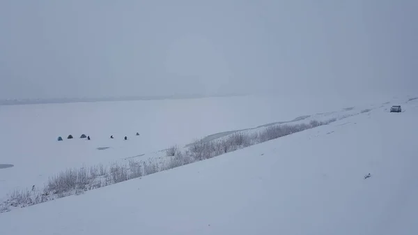 Winter Landscape Siberia — Stock Photo, Image