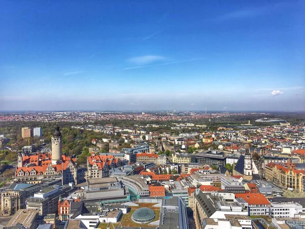 City View Leipzig Germany — Stock Photo, Image
