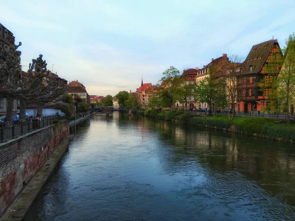 Strasbourg Stadsutsikt Frankrike — Stockfoto