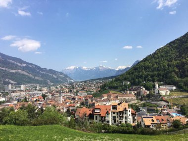 Şehir Manzaralı Vaduz, Liechtenstein