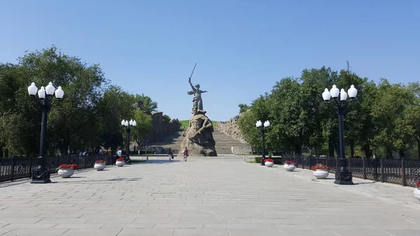 Motherland Complex Memorial Volgograd — Stock Photo, Image