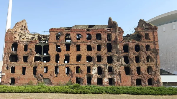 Ruins of the nill destroyed in the war