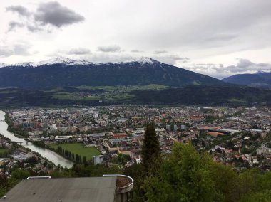 Innsbruck şehir manzaralı