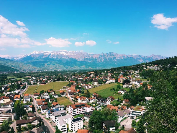Widok Miasto Lichtenstein — Zdjęcie stockowe
