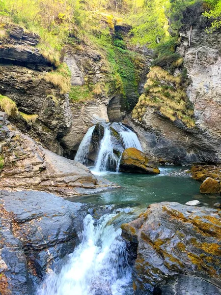 Air Terjun Reichenbach Swiss — Stok Foto