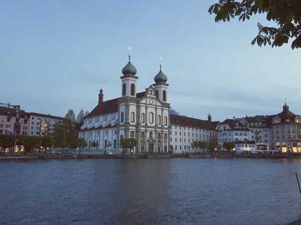 Utsikt Över Staden Luzern — Stockfoto