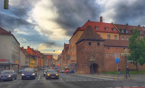 Uitzicht Stad Van Neurenberg Duitsland — Stockfoto