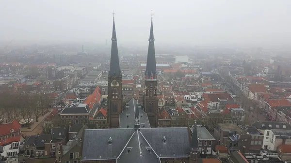 Uitzicht Stad Van Delft Nederland — Stockfoto