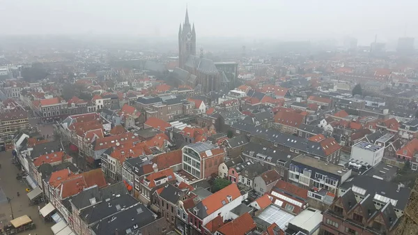 Uitzicht Stad Van Delft Nederland — Stockfoto