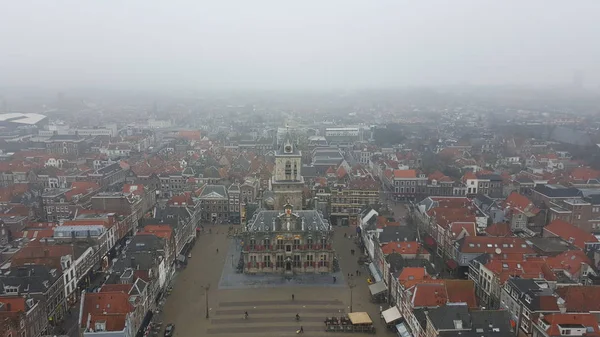 Uitzicht Stad Van Delft Nederland — Stockfoto